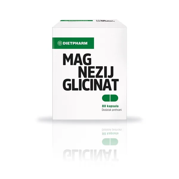 Antistres i relaksacija DIETPHARM Magnezijum glicinat, 80 kapsula