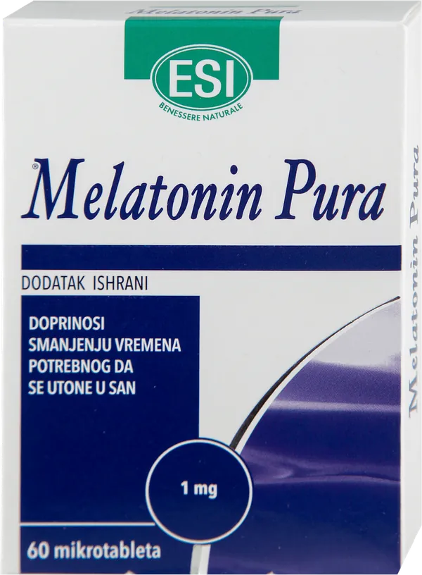 Antistres i relaksacija ESI Melatonin 1 mg- 60 tableta