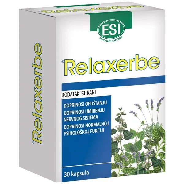 Antistres i relaksacija ESI RelaxErbe 30 kapsula