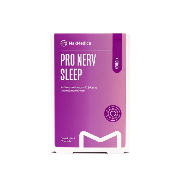 Antistres i relaksacija MAXMEDICA Pro Nerv Sleep 30 kapsula