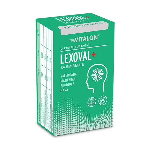 Antistres i relaksacija VITALON Lexoval + TBL A30