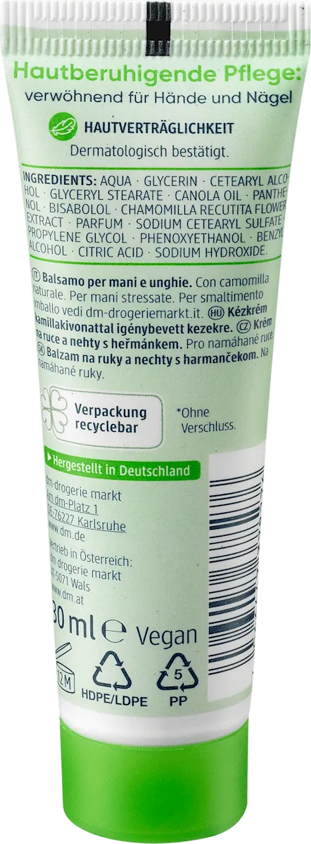 Balzam za ruke i nokte BALEA kamilica 30ml