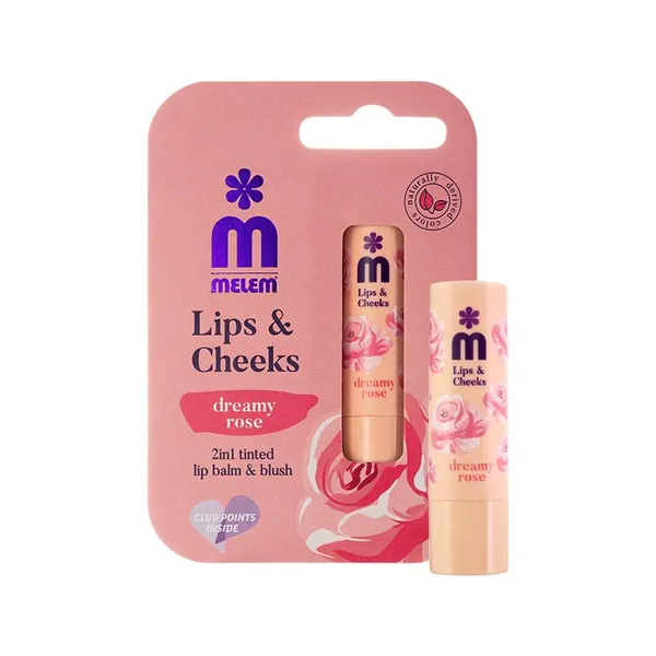 Balzam za usne MELEM Lips&Cheeks Dreamy Rose 4,5g