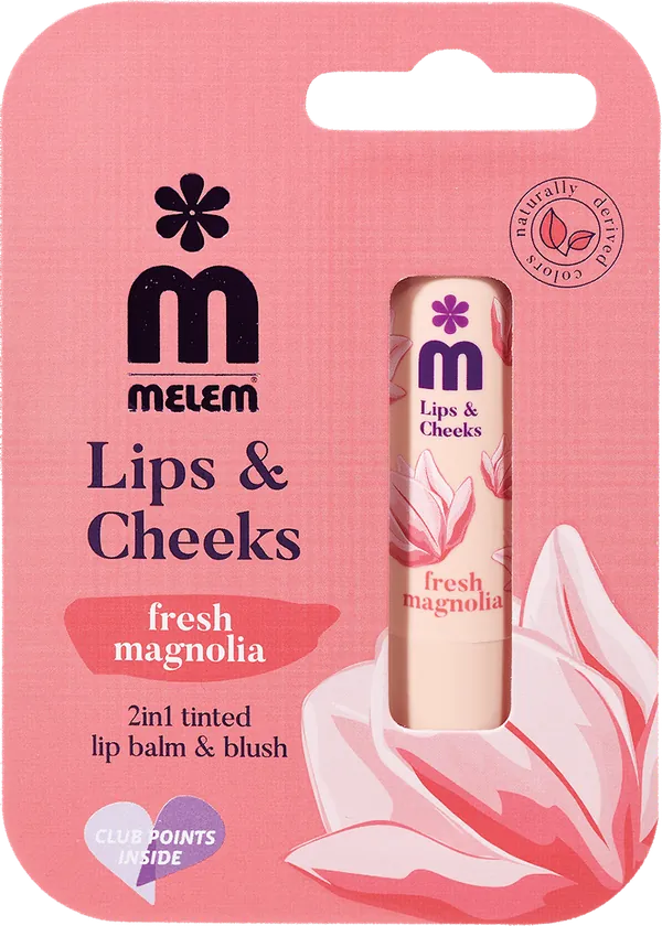 Balzam za usne MELEM Lips&Cheeks Fresh Magnolia 4,5g