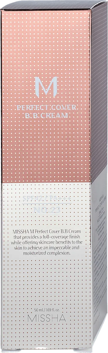 BB krema MISSHA perfect cover SPF42, PA+++ , 023 Natural Beige, 1 kom