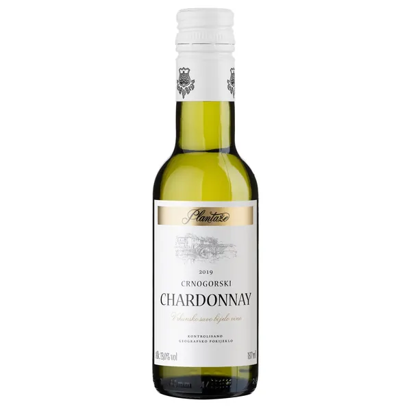 Belo vino CHARDONNEY PLANTAŽE 0.187l