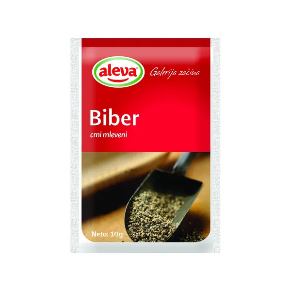 Biber ALEVA crni mleveni 10g