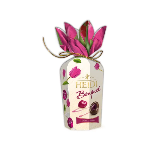Bombonjera HEIDI Flower Cherry 120g