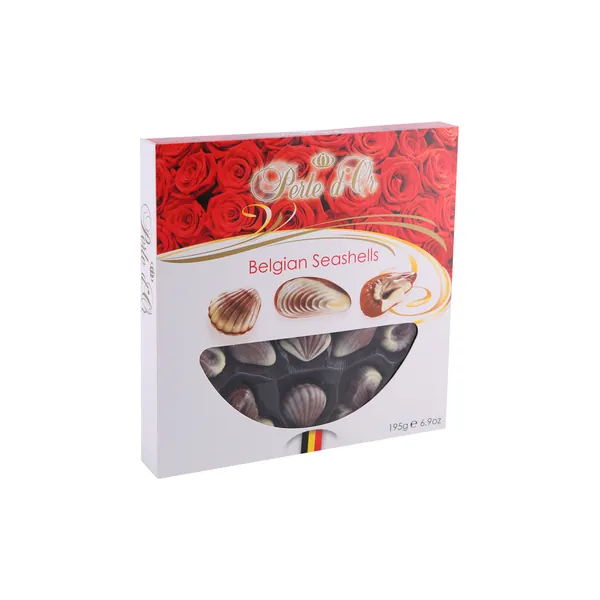 Bombonjera PERLE D'OR školjke 195g
