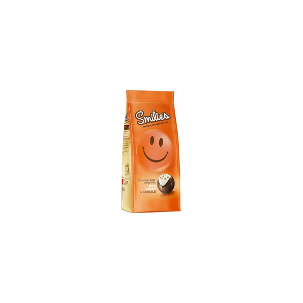 Bombonjera SMILIES mlečni krem i ceralije 120g