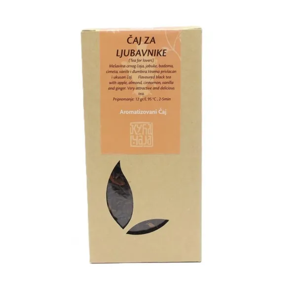 Čajevi KUĆA ČAJA Čaj za ljubavnike 80 gr