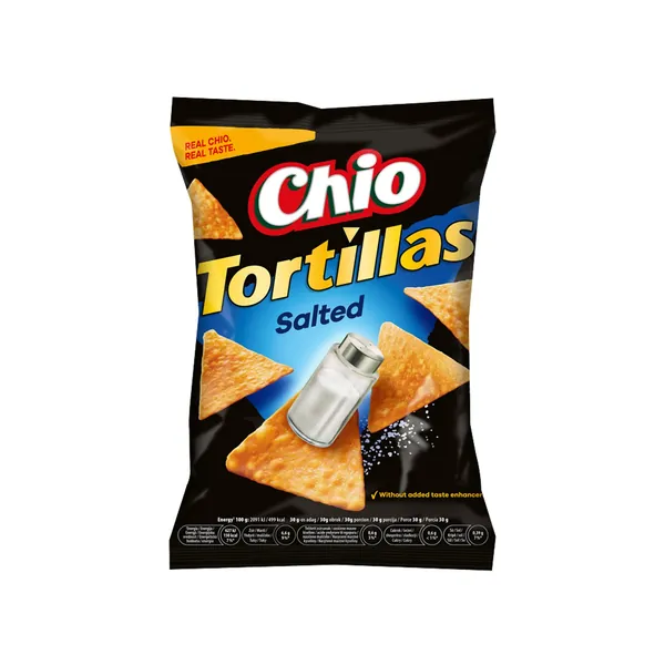 Čips CHIO slani 110g
