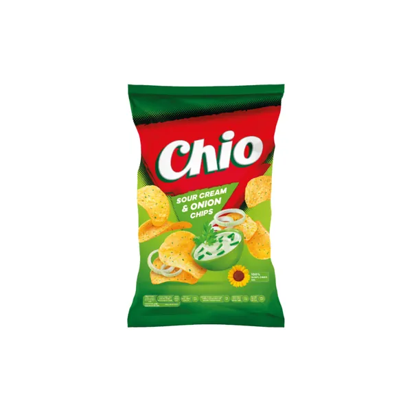 Čips CHIO sour cream & onion 130g