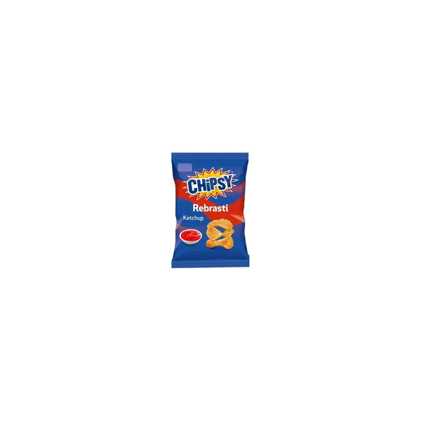 Čips CHIPSY rebrasti ketchup 95g
