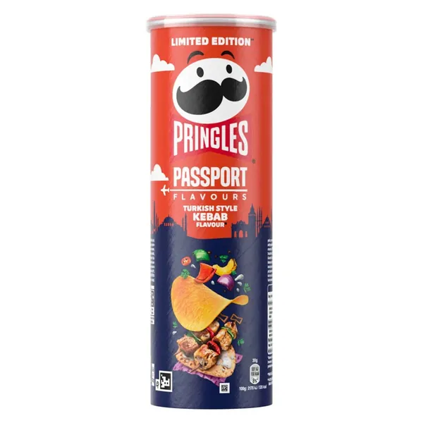 Čips PRINGLES Passport Turkish style kebab 165g