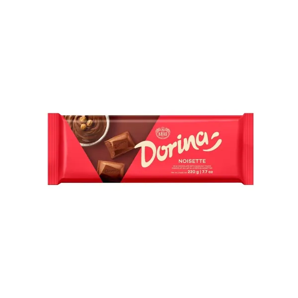 Čokolada DORINA noisette 220g