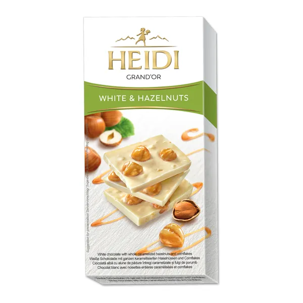 Čokolada HEIDI Grand'Or .badem&pistaći 100g