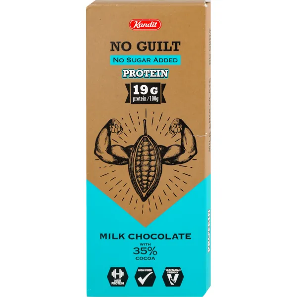 Čokolada KANDIT No guilt milk protein 80g