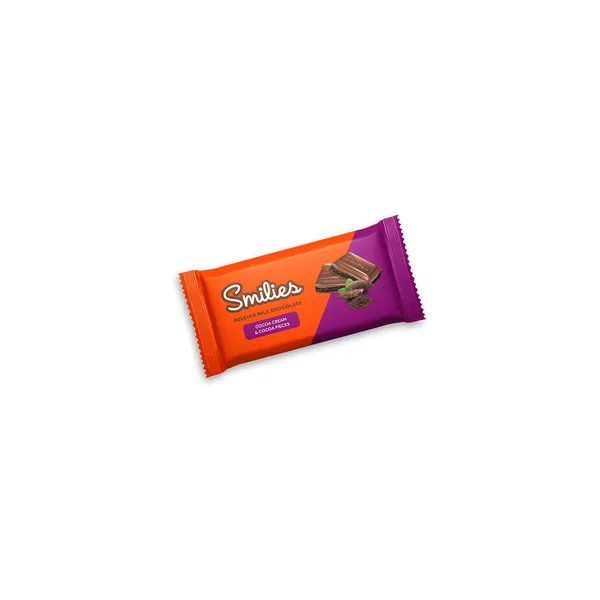 Čokolada SMILIES crna čokolada lešnik 94g