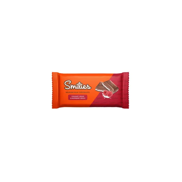 Čokolada SMILIES jogurt i malina 98g