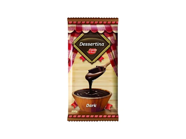 Čokolada za kuvanje CANDY RUSH Dessertina dark 200g