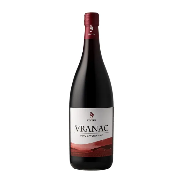Crno vino STATUS Vranac 1l