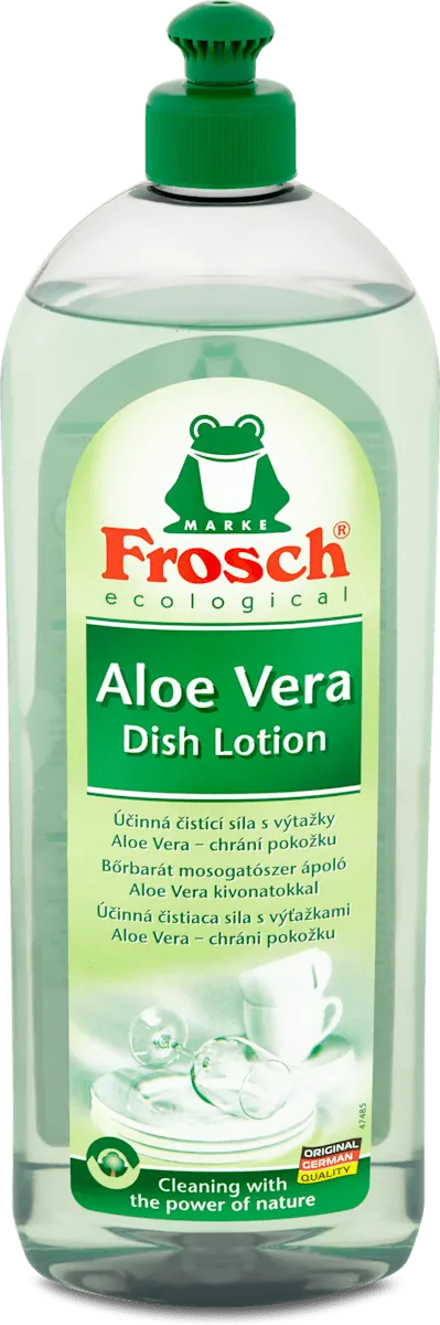 Det.za ruč.pr.sud FROSCH aloe vera 750ml