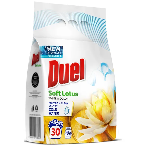 Deterdžent za pranje veša DUEL soft lotus 30 pranja (2,7kg)