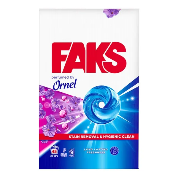 Deterdžent za pranje veša FAKS By Ornel 40 pranja (3kg)