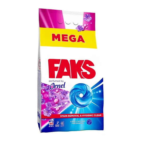Deterdžent za pranje veša FAKS By Ornel 80 pranja (6kg)