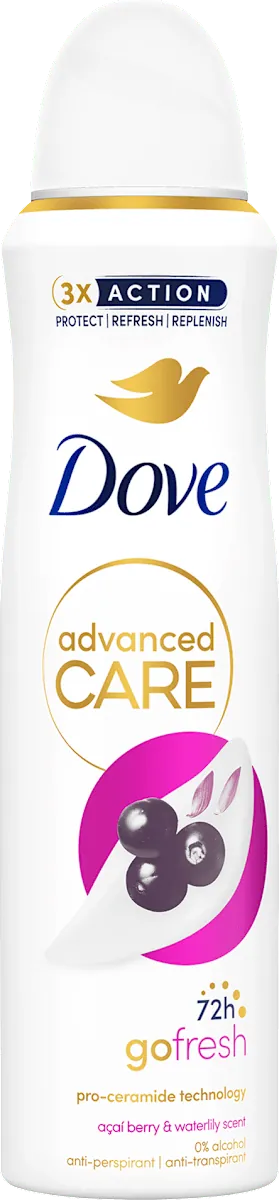 Dezodorans DOVE Acai berry & waterlily scent 150ml