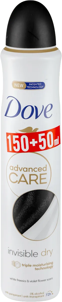 Dezodorans DOVE invisible dry 200ml