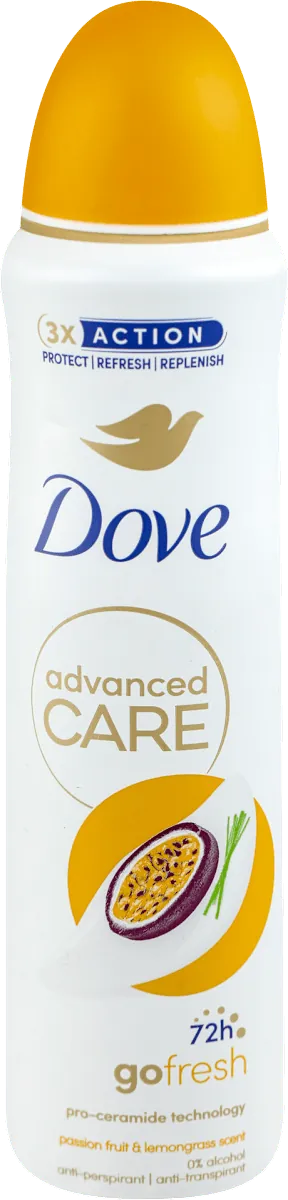 Dezodorans DOVE PassFruit&Lemon Advanced care u spreju 150ml