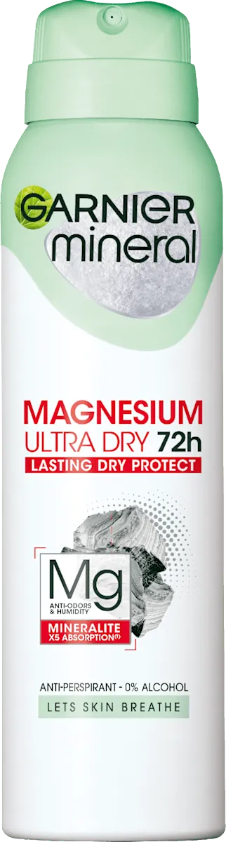 Dezodorans GARNIER MINERAL Magnesium 150 ml