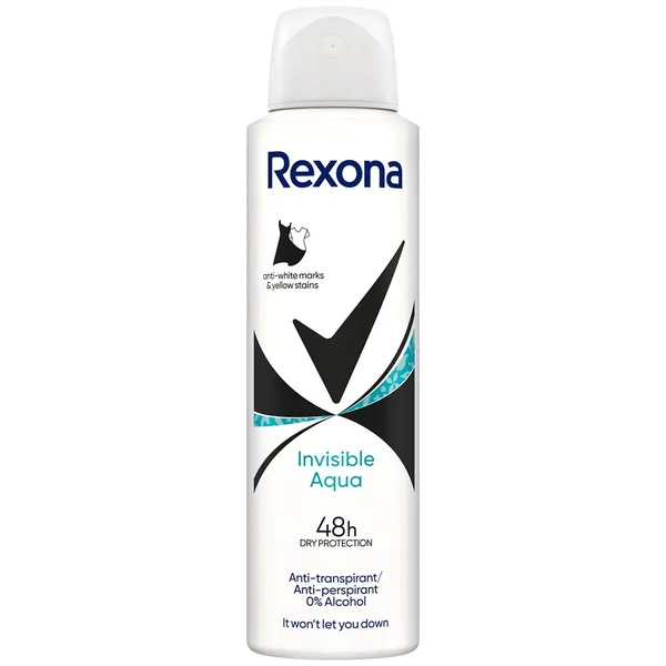 Dezodoransi REXONA Invisible Aqua Dezodorans u spreju 150 ml
