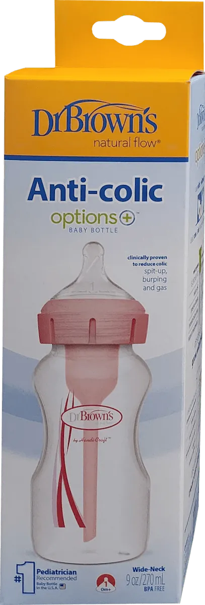 DR. BROWN'S Options+ flašica 270ml roze