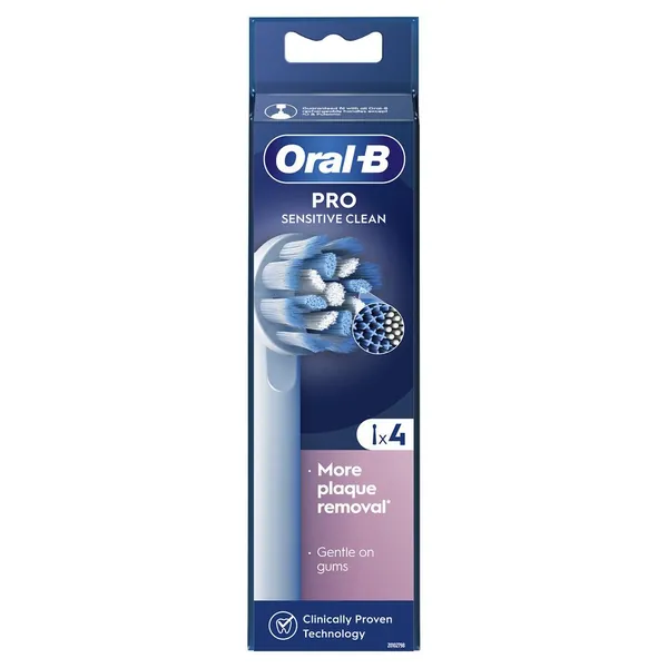 Elektrićna četkica za zube ORAL B Sensitive clean 1kom + 4 nastavka
