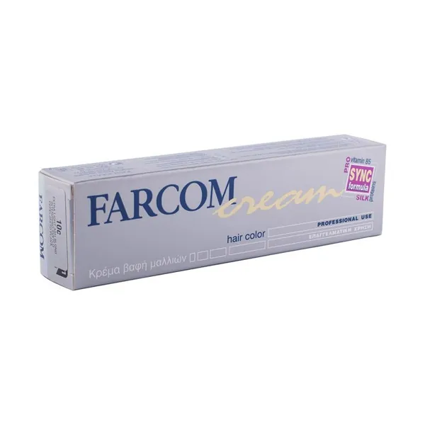 Farba za kosu FARCOM sa ProV-B5 Svilenim Proteinima 10c - Intenzivno Svetlo Pepeljasto Plava 60ml