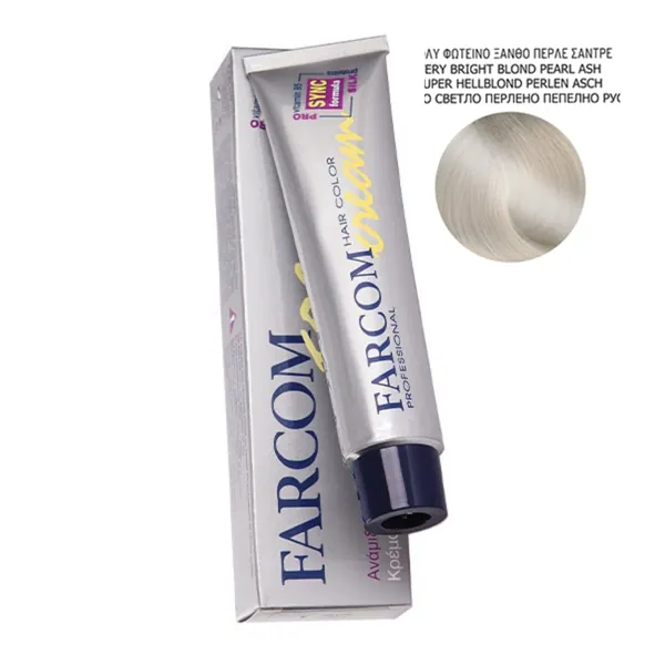 Farba za kosu FARCOM sa ProV-B5 Svilenim Proteinima 11.1 - Ekstra Svetla Biserno Srebrna 60ml