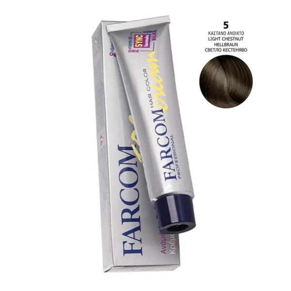 Farba za kosu FARCOM sa ProV-B5 Svilenim Proteinima 5 60ml