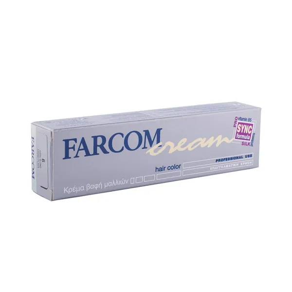 Farba za kosu FARCOM sa ProV-B5 Svilenim Proteinima 6 - Tamno Plava 60ml