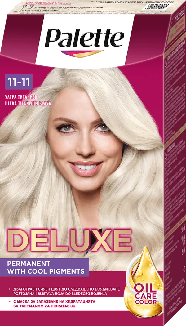 Farba za kosu PALETTE Deluxe 11.11 titanium blonde