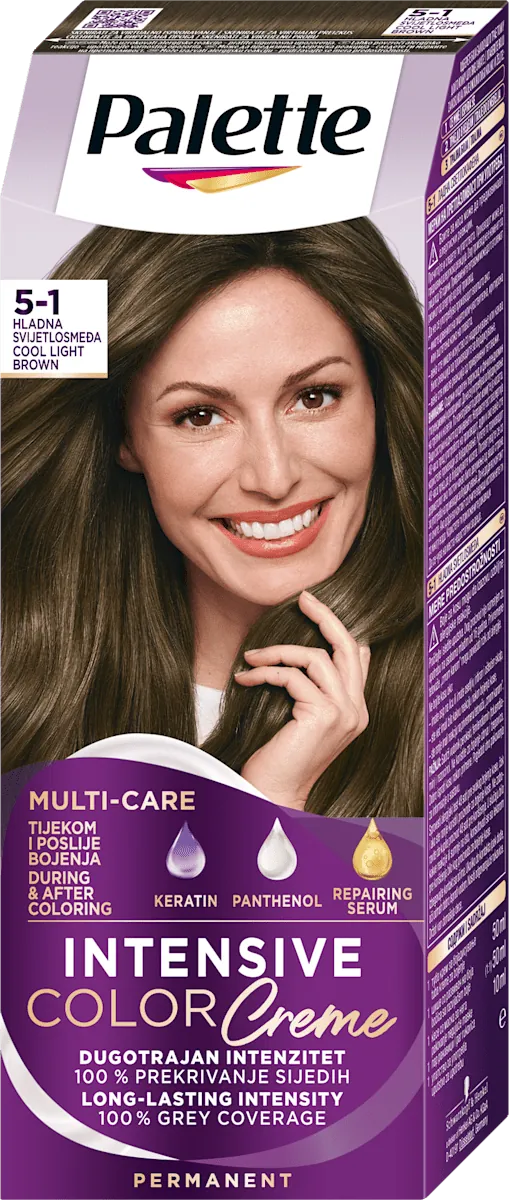Farba za kosu PALETTE Intensive Color 5.1 cold brown