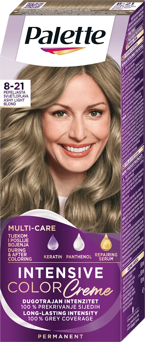 Farba za kosu PALETTE Intensive Color 8.21 ash light blond