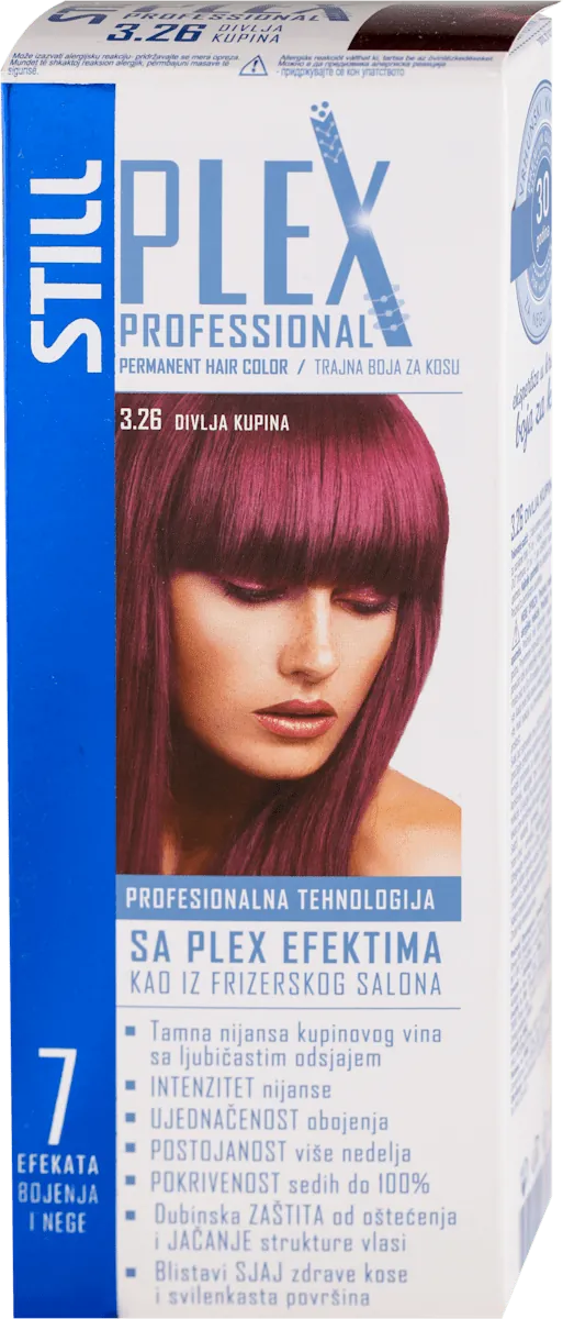 Farba za kosu STILL plex 3.26 divlja kupina
