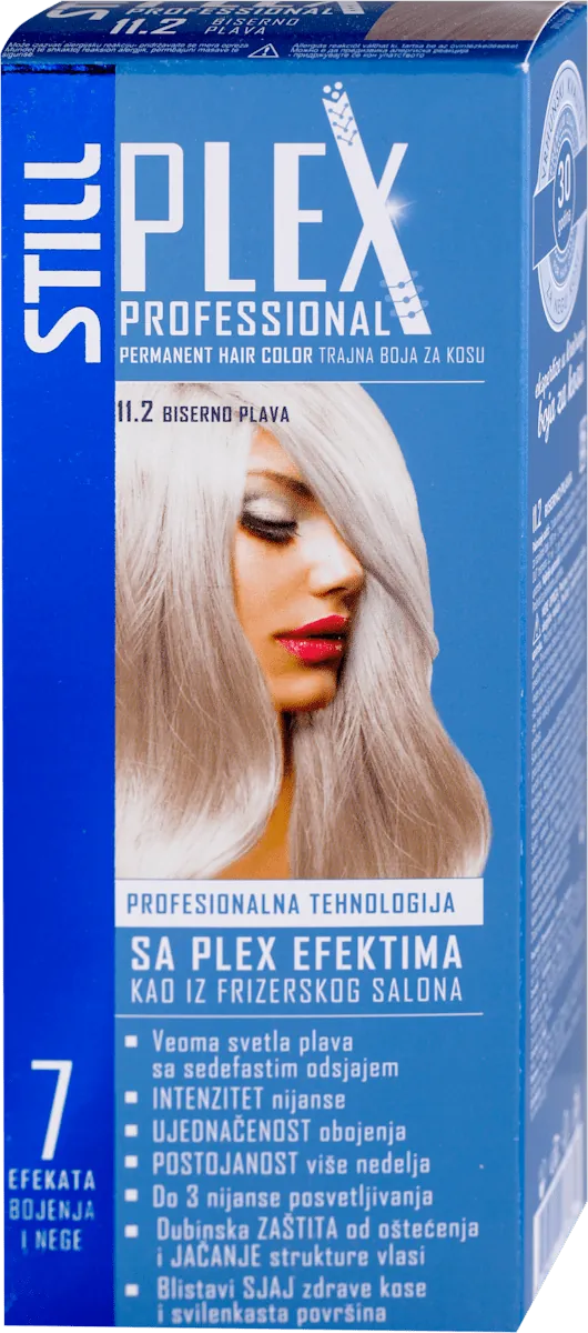 Farba za kosu STILL POPART Plex 11.20 Biserno plava