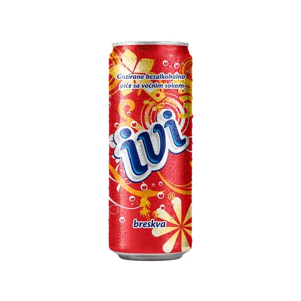 Gazirani sok IVI breskva 0,33l