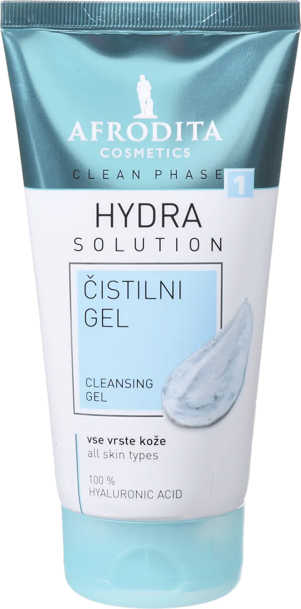 Gel za čišćenje lica AFRODITA Clean phase 1 Hydra solution 150ml