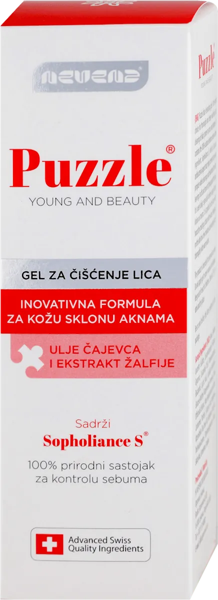 Gel za čišćenje lica NEVENA puzzle 75ml