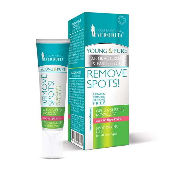 Gel za sušenje bubuljica AFRODITA Young & Pure 15